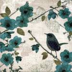 Birds and Butterflies I by Tandi Venter