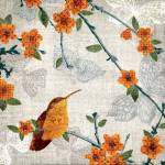 Birds and Butterflies III by Tandi Venter