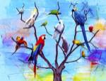 Birds Land !H by Ata Alishahi
