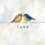Birds of a Feather Square II by Caitlin Dundon
