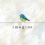 Birds of a Feather Square IV by Caitlin Dundon
