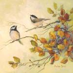 Birds of Autumn I by Barbara Mock
