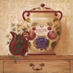 Biscotti Jar II by Gloria Eriksen