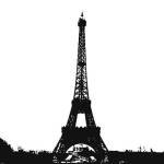 Black Eiffel Tower by Veruca Salt
