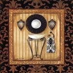 Black Veranda Bath II by Jo Moulton