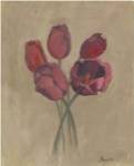 Blooms & Stems I by Marietta Cohen