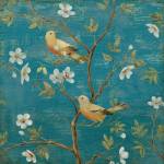 Blossom Blues by Daphné Brissonnét