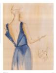 Blue Dress I by Tara Gamel