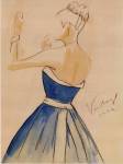 Blue Dress II by Tara Gamel