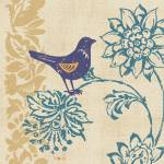 Blue Indigo Bird I by Pamela Gladding