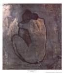 Blue Nude (Seated Nude) by Pablo Picasso
