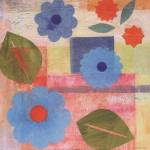 Blue Pattern Flower by Kaseguma