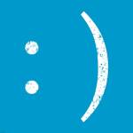 Blue Smiley by Veruca Salt