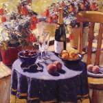 Blue Table by Edward Noott