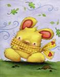 Blustery Bunny by Jennifer Nilsson