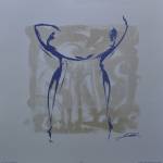 Body Language XII (silver) by Alfred Gockel