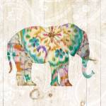 Boho Paisley Elephant I by Danhui Nai