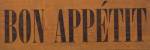 Bon Appetit IV by N. Harbick