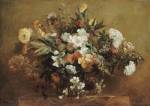 Bouquet by Eugene Delacroix