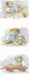Boy Bears Playing by Peggy Thatch Sibley