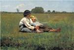 Boys in a Pasture, 1874 by Winslow Homer