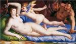 Bronzino Venus, Cupido and Satyr