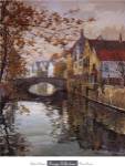 Brugge Reflections by Robert Schaar