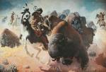 Buffalo Hunt by William R. Leigh