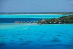 Bungalows on the Beach, Bora Bora, French Polynesia by Panoramic Images