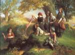 Burning Leaves by Henry Le Jeune