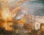 Burning of the Houses of Parliament by J.M.W. Turner