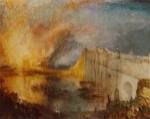 Burning of the Houses of Parliament by J.M.W. Turner