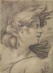 Bust of an Angel by Hendrick Goltzius