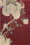 Butterfly and Hydrangea I by Liu Chang
