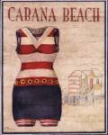 Cabana Beach - mini by Paul Brent