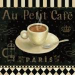Cafe Parisien II by Daphné Brissonnét