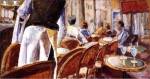 Cafe Terrace by Adolf Llovera
