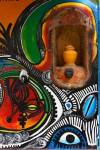 Callejon de Hamels famous artwork on building walls, Cuba by Adam Jones / Danita Delimont