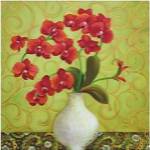 Candy Stripes (12-1/2 x 12-1/2) by Shelly Bartek