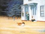 Cape Cod Evening by Edward Hopper