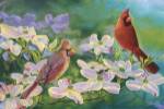 Cardinals Of Spring by Cory Carlson