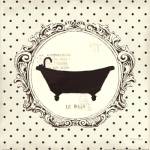 Cartouche Bath by Emily Adams