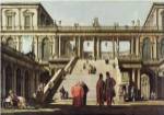 Castle Courtyard, 1762 by Giovanni Antonio Canaletto