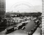 Central Park from the south west corner looking north, New York, New York- early 1900's