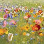 Champ de Fleur I by Shirley Novak