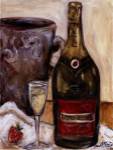 Champagne And Strawberries by Nicole Etienne
