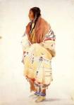Chan-Cha-Uia-Teuin, Teton Woman by Carl Bodmer