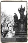 Charles Bridge in Morning Fog III by Laura Denardo