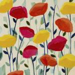 Cheerful Poppies by Carrie Schmitt