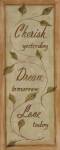 Cherish, Dream, Love by Grace Pullen